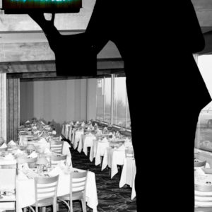 Restaurant sur un plateau