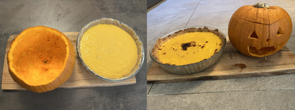 tarte à la citrouille
