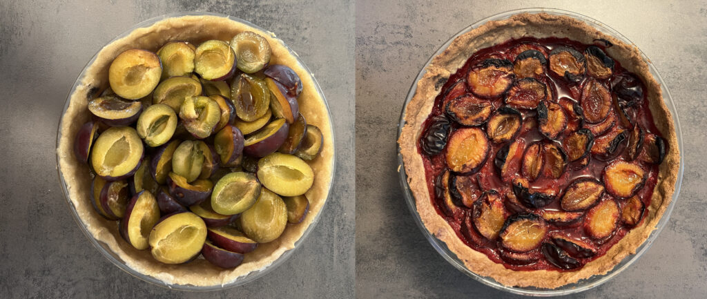 tarte aux prunes